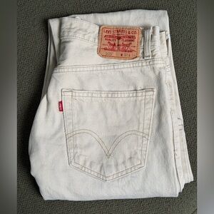 Levi's 505 Men's Off-White 32x34